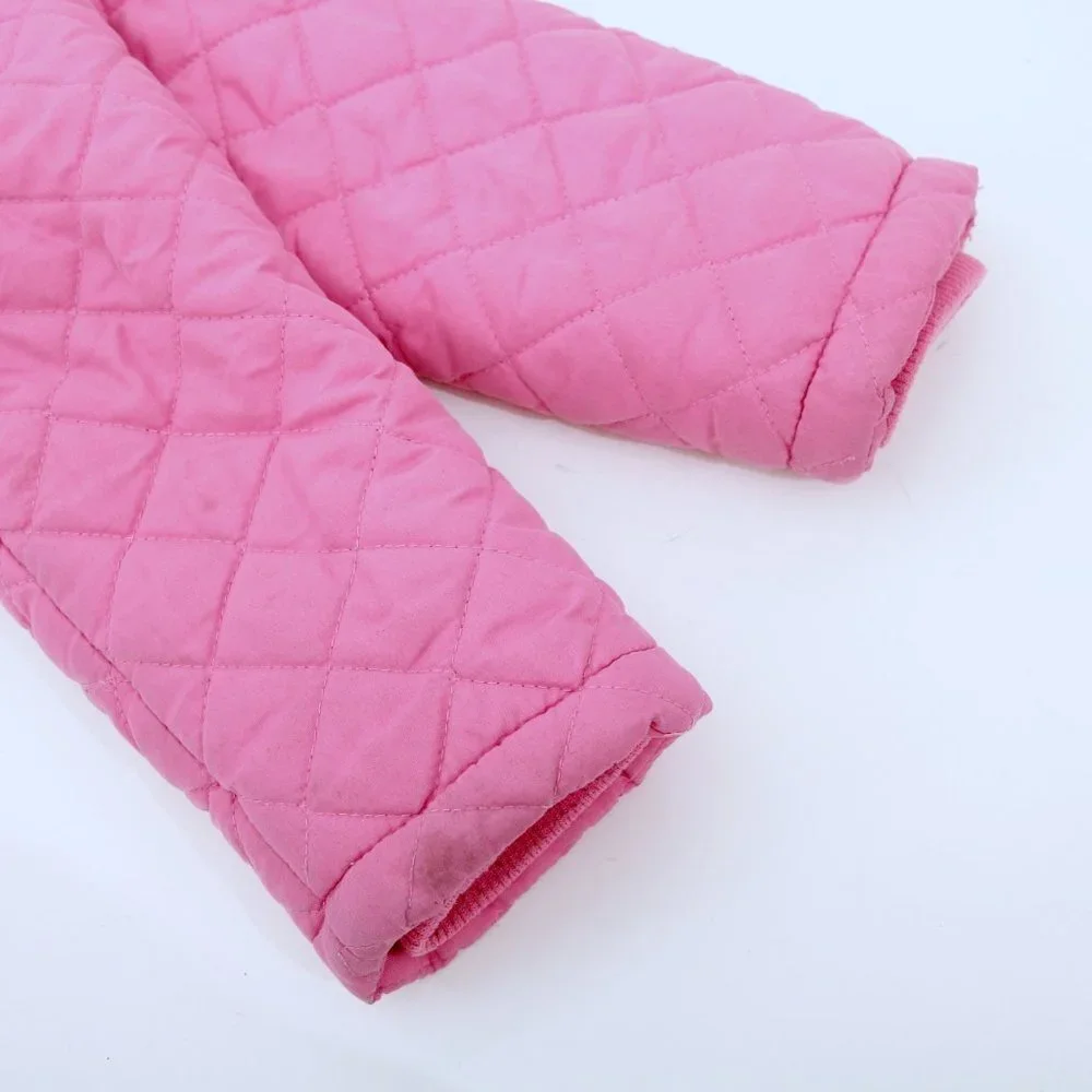Hello Kitty by Sanrio Girls Quilted Fur Hooded Jacket‎
